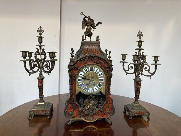 Horloge style Boulle